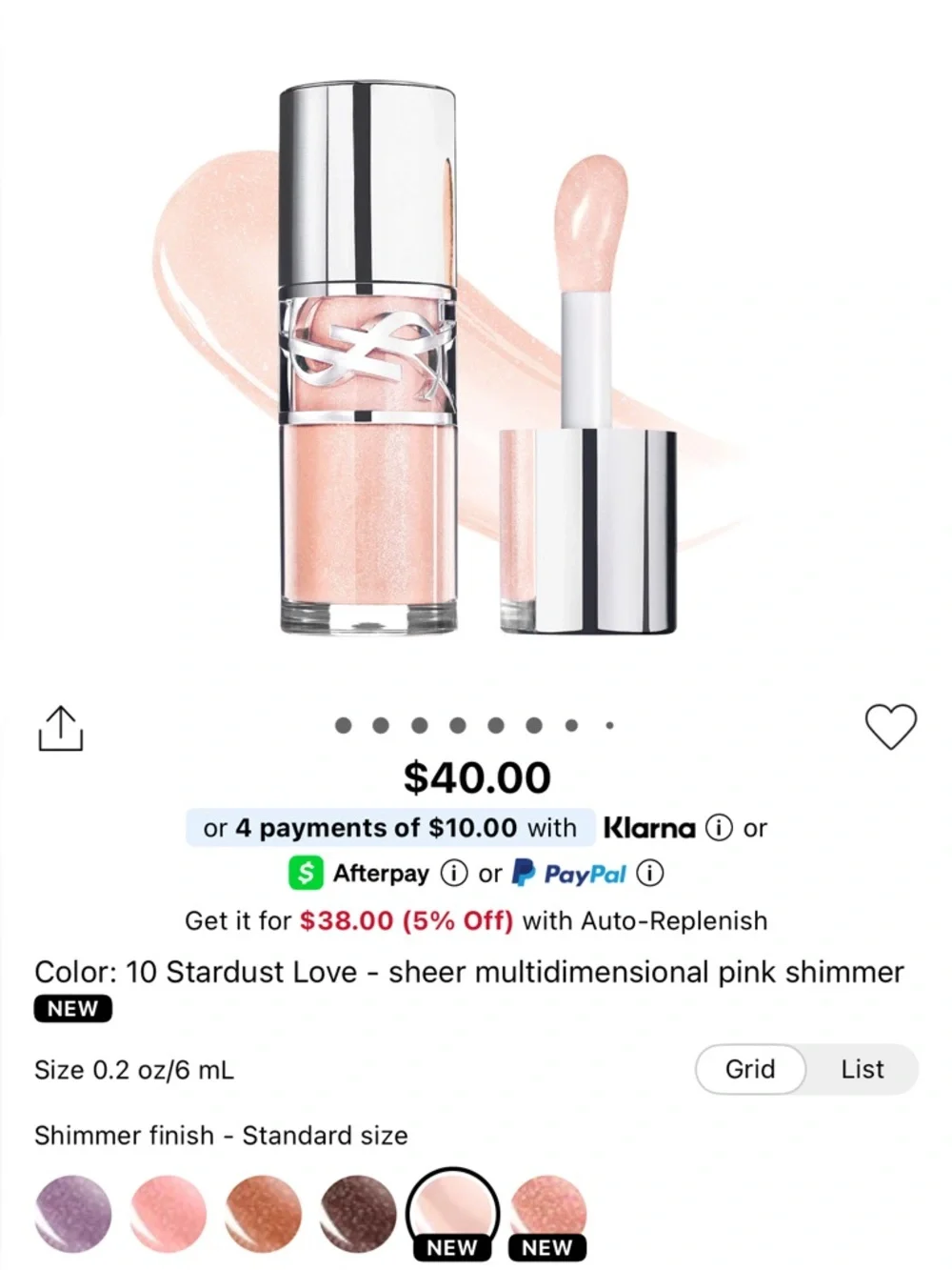 YSL Beauty PR make me blush fuchsia fizz, loveshine gloss, candy glaze lip gloss - Picture 10 of 13